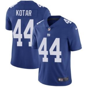 Nike New York Giants #44 Doug Kotar Royal Blue Team Color Men’s Stitched NFL Vapor Untouchable Limited Jersey Men’s