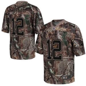 Nike Patriots #12 Tom Brady Camo Stitched NFL Realtree Elite Jersey