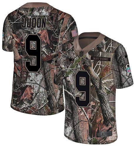 Nike Patriots #9 Matt Judon Camo Stitched NFL Limited Rush Realtree Jersey