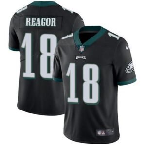Nike Philadelphia Eagles #18 Jalen Reagor Black Alternate Stitched NFL Vapor Untouchable Limited Jersey