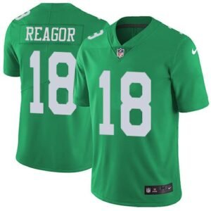 Nike Philadelphia Eagles #18 Jalen Reagor Green Stitched NFL Limited Rush Jersey
