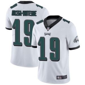 Nike Philadelphia Eagles #19 JJ Arcega-Whiteside White Stitched NFL Vapor Untouchable Limited Jersey