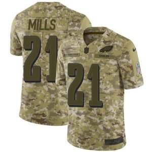 Nike Philadelphia Eagles #21 Jalen Mills Camo Stitched NFL Limited 2018 Salute To Service Jersey