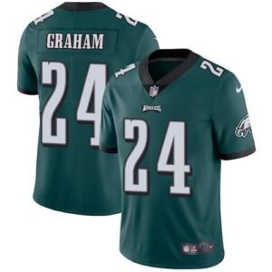 Nike Philadelphia Eagles #24 Corey Graham Midnight Green Team Color Stitched NFL Vapor Untouchable Limited Jersey