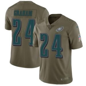 Nike Philadelphia Eagles #24 Corey Graham Olive Stitched NFL Limited 2017 Salute To Service Jersey