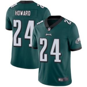 Nike Philadelphia Eagles #24 Jordan Howard Midnight Green Team Color Stitched NFL Vapor Untouchable Limited Jersey