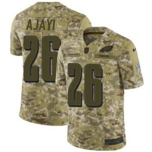 Nike Philadelphia Eagles #26 Jay Ajayi Camo Stitched NFL Limited 2018 Salute To Service Jersey