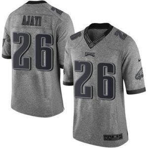 Nike Philadelphia Eagles #26 Jay Ajayi Gray Stitched NFL Limited Gridiron Gray Jersey