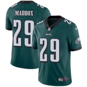 Nike Philadelphia Eagles #29 Avonte Maddox Midnight Green Team Color Stitched NFL Vapor Untouchable Limited Jersey