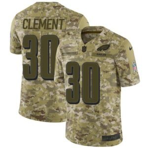 Nike Philadelphia Eagles #30 Corey Clement Camo Stitched NFL Limited 2018 Salute To Service Jersey