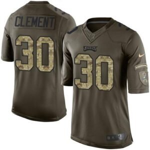 Nike Philadelphia Eagles #30 Corey Clement Green Stitched NFL Limited 2015 Salute To Service Jersey