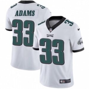 Nike Philadelphia Eagles #33 Josh Adams White Stitched NFL Vapor Untouchable Limited Jersey