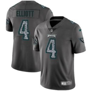 Nike Philadelphia Eagles #4 Jake Elliott Gray Static Stitched NFL Vapor Untouchable Limited Jersey