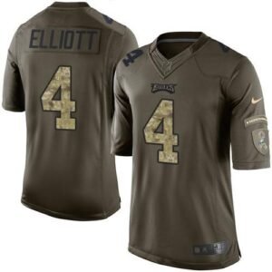 Nike Philadelphia Eagles #4 Jake Elliott Green Stitched NFL Limited 2015 Salute To Service Jersey