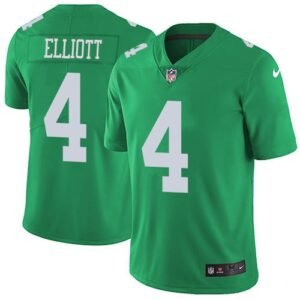 Nike Philadelphia Eagles #4 Jake Elliott Green Stitched NFL Limited Rush Jersey