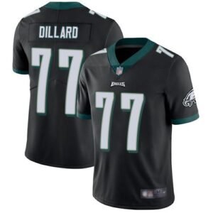 Nike Philadelphia Eagles #77 Andre Dillard Black Alternate Stitched NFL Vapor Untouchable Limited Jersey
