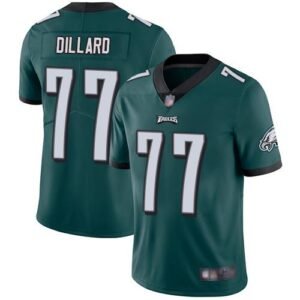 Nike Philadelphia Eagles #77 Andre Dillard Midnight Green Team Color Stitched NFL Vapor Untouchable Limited Jersey