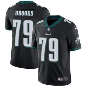 Nike Philadelphia Eagles #79 Brandon Brooks Black Alternate Stitched NFL Vapor Untouchable Limited Jersey