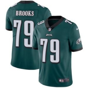 Nike Philadelphia Eagles #79 Brandon Brooks Midnight Green Team Color Stitched NFL Vapor Untouchable Limited Jersey