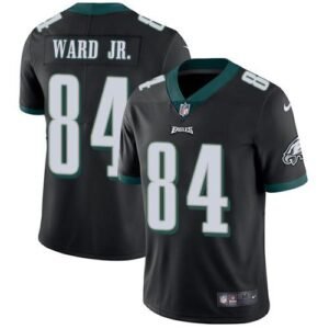 Nike Philadelphia Eagles #84 Greg Ward Jr. Black Alternate Stitched NFL Vapor Untouchable Limited Jersey