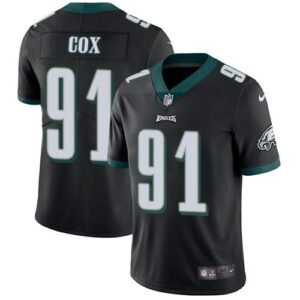 Nike Philadelphia Eagles #91 Fletcher Cox Black Alternate Stitched NFL Vapor Untouchable Limited Jersey