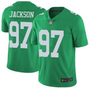 Nike Philadelphia Eagles #97 Malik Jackson Green Stitched NFL Limited Rush Jersey