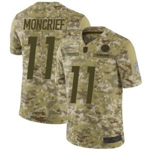 Nike Pittsburgh Steelers #11 Donte Moncrief Camo Stitched NFL Limited 2018 Salute To Service Jersey