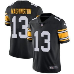 Nike Pittsburgh Steelers #13 James Washington Black Team Color Stitched NFL Vapor Untouchable Limited Jersey