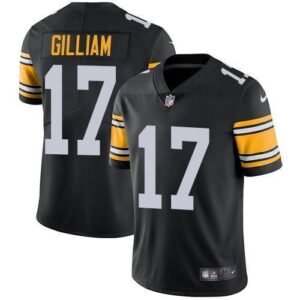 Nike Pittsburgh Steelers #17 Joe Gilliam Black Alternate Stitched NFL Vapor Untouchable Limited Jersey