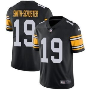 Nike Pittsburgh Steelers #19 JuJu Smith-Schuster Black Alternate Stitched NFL Vapor Untouchable Limited Jersey