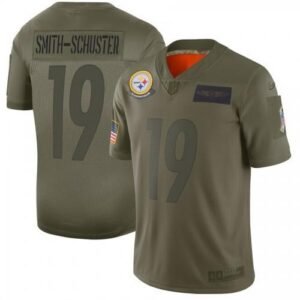 Nike Pittsburgh Steelers #19 JuJu Smith-Schuster Camo Stitched NFL Limited 2019 Salute To Service Jersey