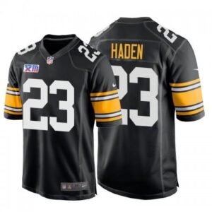 Nike Pittsburgh Steelers #23 Joe Haden Super Bowl XIII 1978 Retro Game NFL Jersey Black