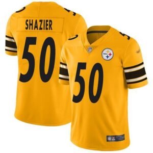 Nike Pittsburgh Steelers #50 Ryan Shazier Gold Stitched NFL Limited Inverted Legend Jersey