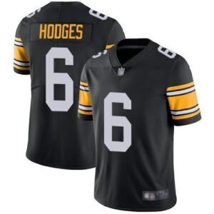 Nike Pittsburgh Steelers #6 Devlin Hodges Black Alternate Stitched NFL Vapor Untouchable Limited Jersey