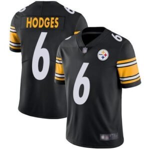 Nike Pittsburgh Steelers #6 Devlin Hodges Black Team Color Stitched NFL Vapor Untouchable Limited Jersey
