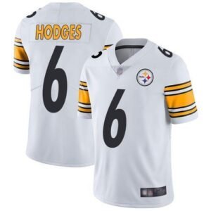 Nike Pittsburgh Steelers #6 Devlin Hodges White Stitched NFL Vapor Untouchable Limited Jersey