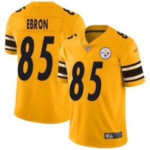 Nike Pittsburgh Steelers #85 Eric Ebron Gold Stitched NFL Limited Inverted Legend Jersey