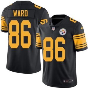 Nike Pittsburgh Steelers #86 Hines Ward Black Stitched NFL Limited Rush Jersey