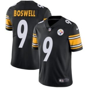 Nike Pittsburgh Steelers #9 Chris Boswell Black Team Color Stitched NFL Vapor Untouchable Limited Jersey