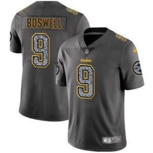 Nike Pittsburgh Steelers #9 Chris Boswell Gray Static Stitched NFL Vapor Untouchable Limited Jersey