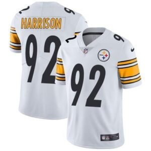 Nike Pittsburgh Steelers #92 James Harrison White Stitched NFL Vapor Untouchable Limited Jersey