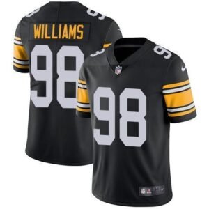Nike Pittsburgh Steelers #98 Vince Williams Black Alternate Stitched NFL Vapor Untouchable Limited Jersey
