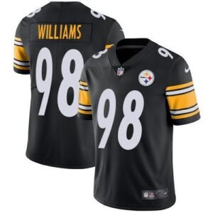 Nike Pittsburgh Steelers #98 Vince Williams Black Team Color Stitched NFL Vapor Untouchable Limited Jersey