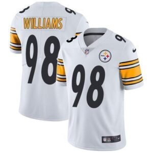 Nike Pittsburgh Steelers #98 Vince Williams White Stitched NFL Vapor Untouchable Limited Jersey