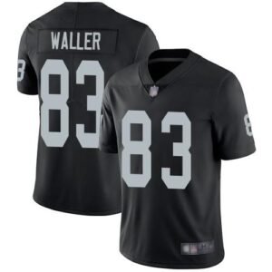 Nike Raiders #83 Darren Waller Black Team Color Stitched NFL Vapor Untouchable Limited Jersey