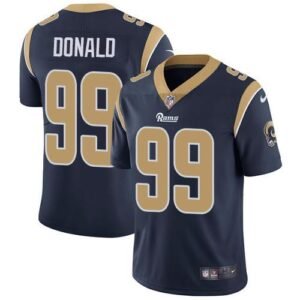 Nike Rams #99 Aaron Donald Navy Blue Team Color Stitched NFL Vapor Untouchable Limited Jersey