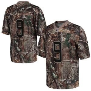 Nike Saints #9 Drew Brees Camo Stitched NFL Realtree Elite Jersey