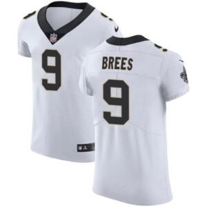Nike Saints #9 Drew Brees White Stitched NFL Vapor Untouchable Elite Jersey