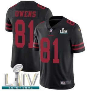 Nike San Francisco 49ers #81 Jordan Matthews Black Super Bowl LIV 2020 Alternate Stitched NFL Vapor Untouchable Limited Jersey