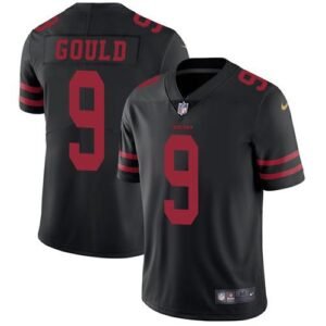Nike San Francisco 49ers #9 Robbie Gould Black Alternate Stitched NFL Vapor Untouchable Limited Jersey